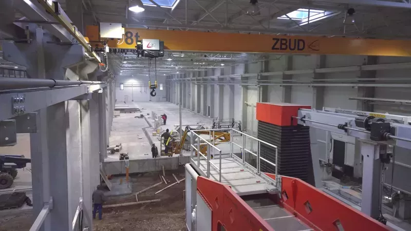 Budowa hali produkcyjno-magazynowej w Wojkowicach - zdjęcie 2