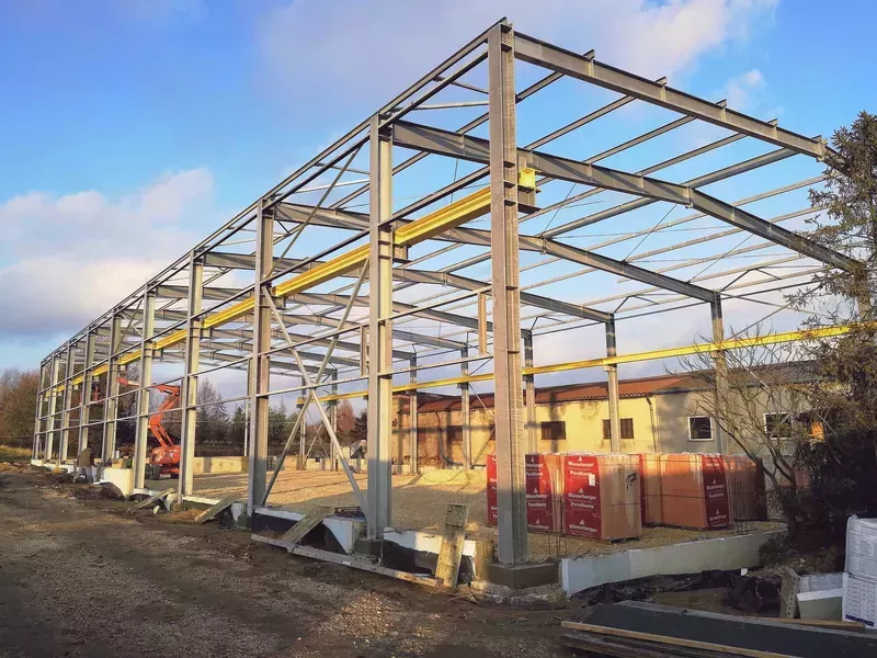 Budowa hali produkcyjno - magazynowej odlewni żeliwa z częścią socjalną w Częstochowie - zdjęcie 6